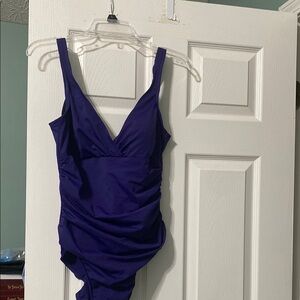 Purple One-Piece Swimsuit